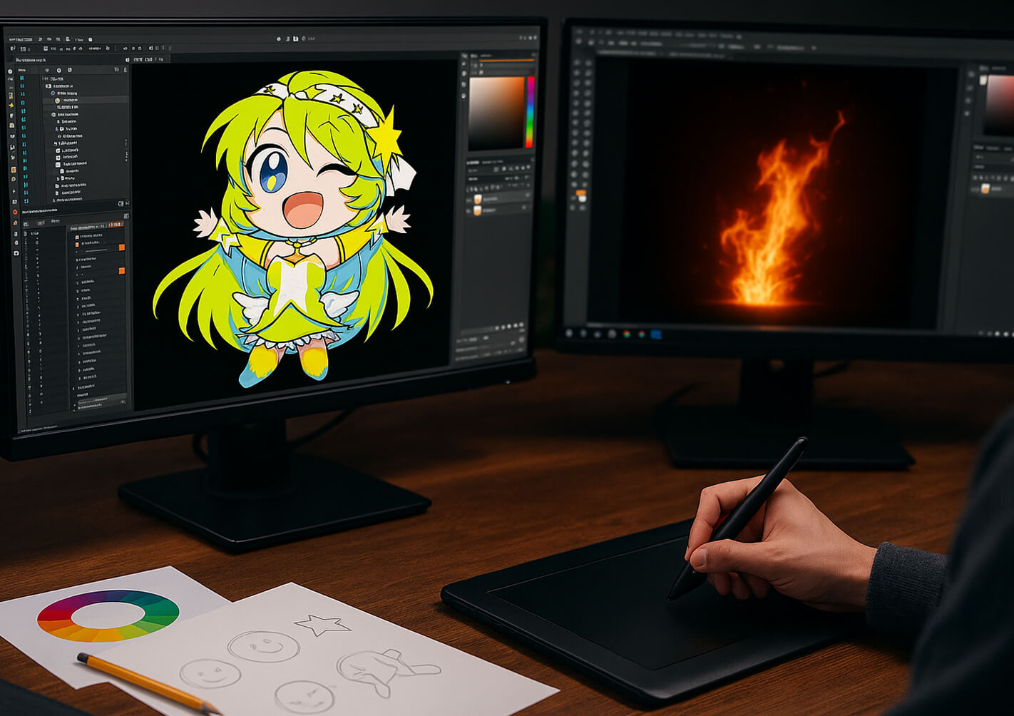 2Dデザイナー業務