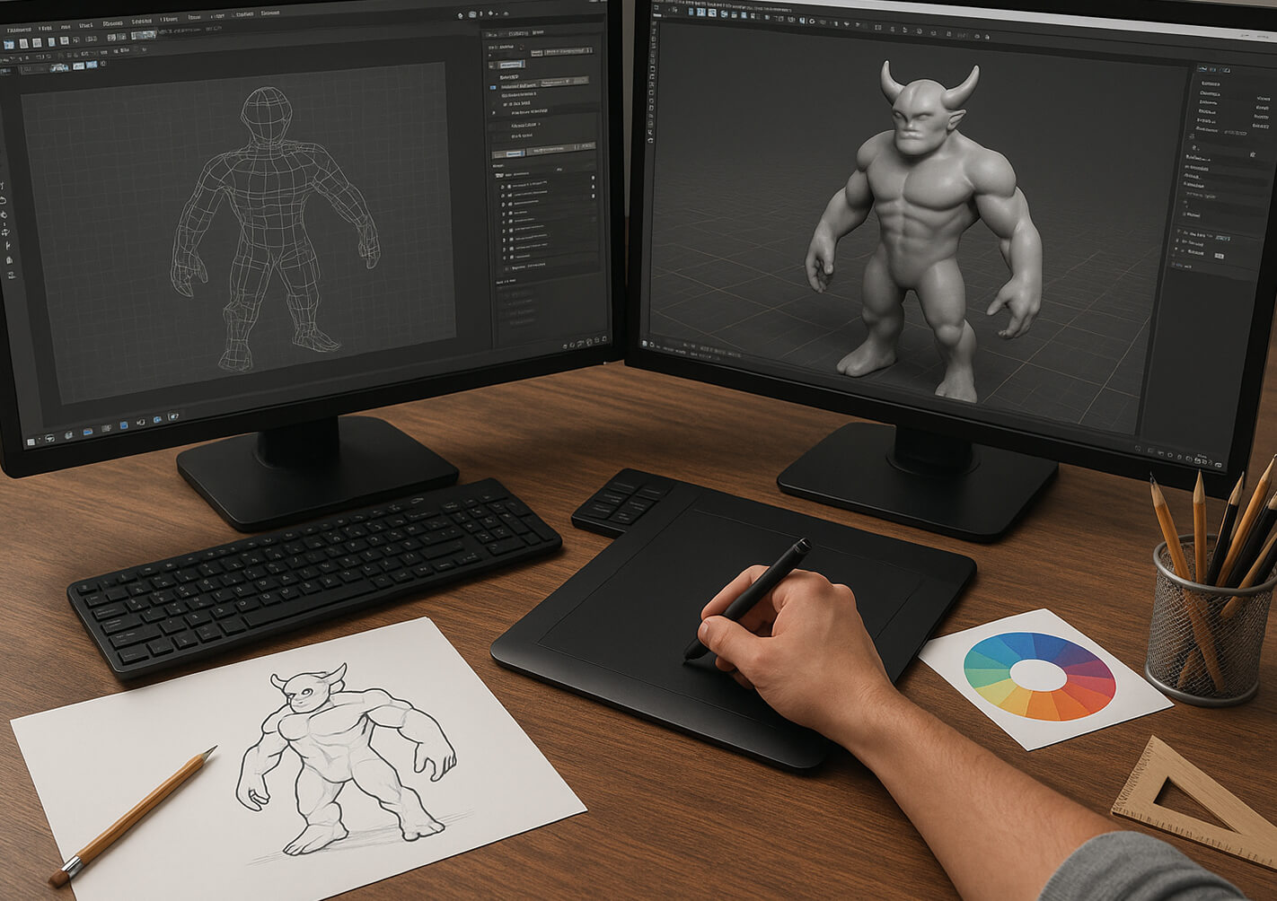3Dデザイナー業務